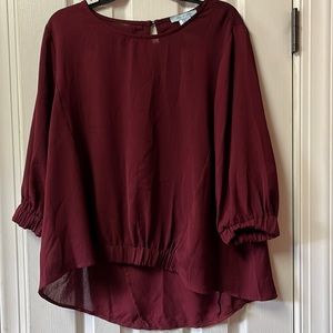 she + sky large blouse